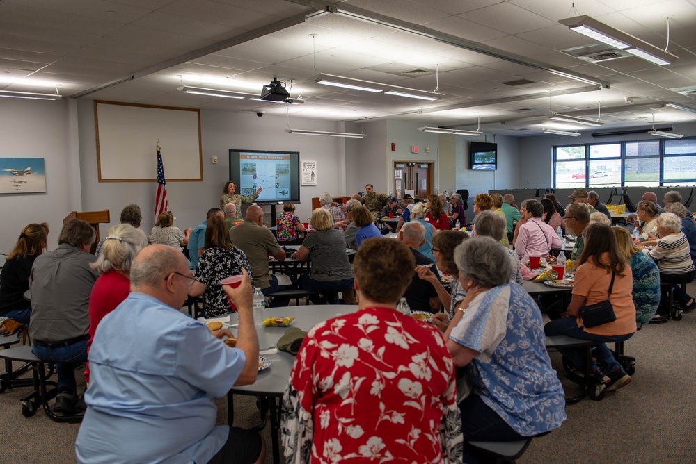 Bradley University Osher Lifelong Learning Institute learns about Illinois Air National Guard
