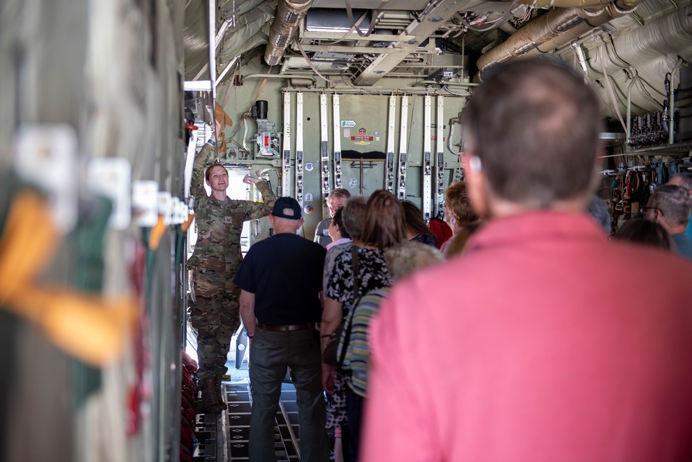 Bradley University Osher Lifelong Learning Institute learns about Illinois Air National Guard