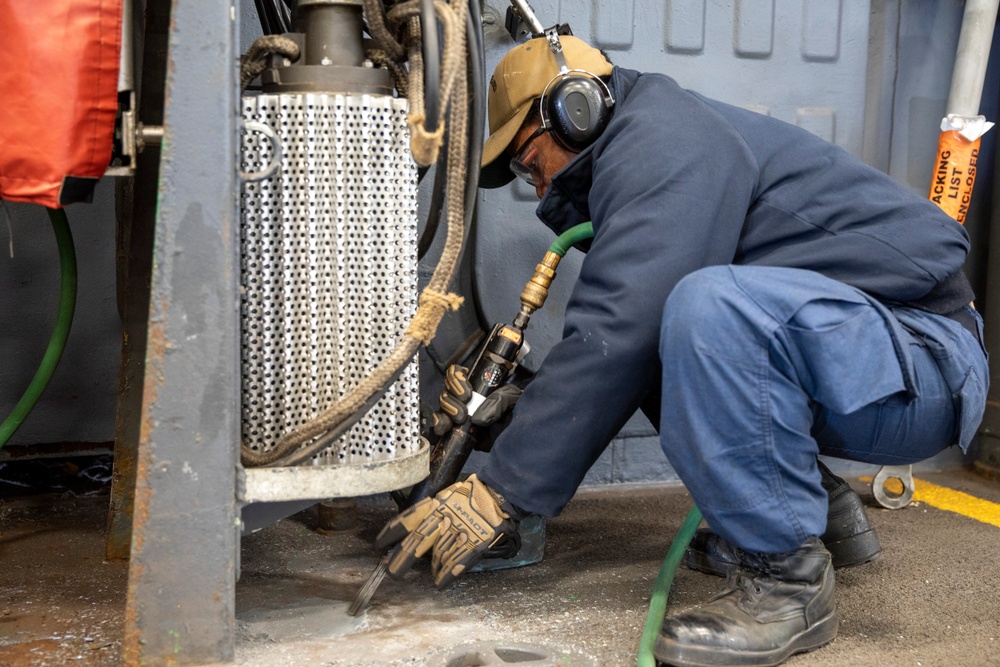Makin Island Routine Maintenance