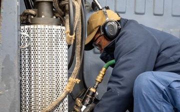 Makin Island Routine Maintenance