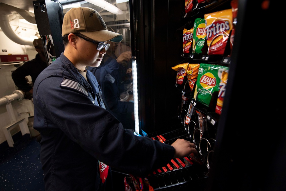 Makin Island Vending Restock