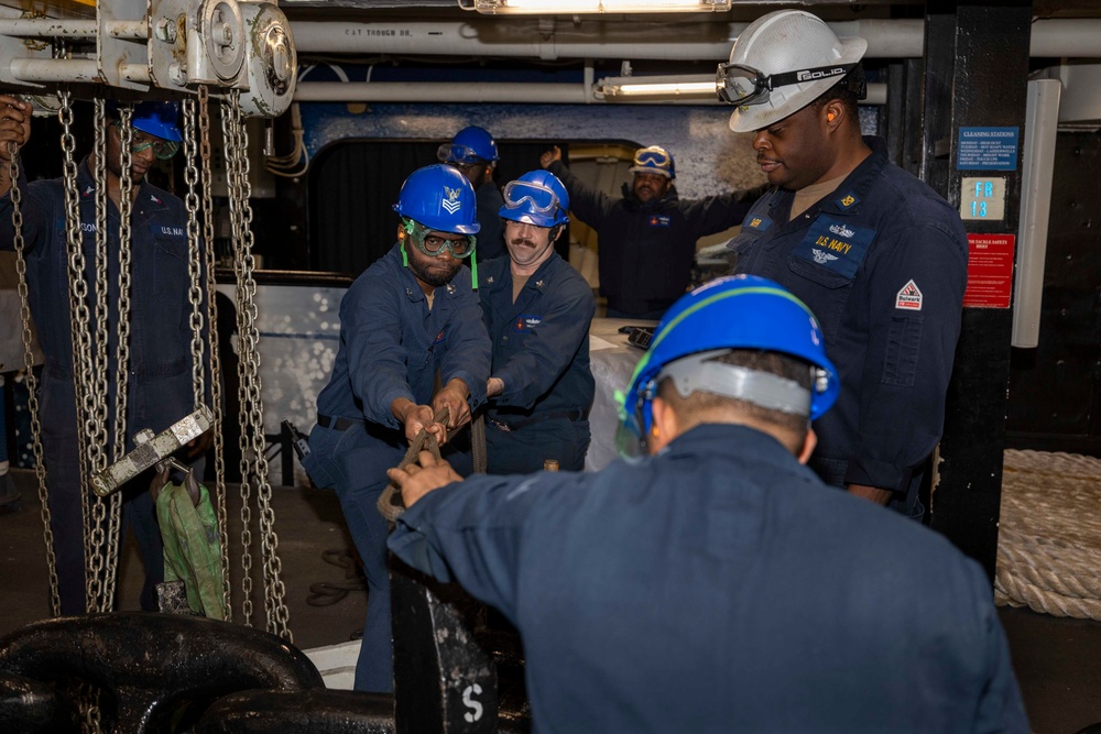 Daily Operations Aboard USS George H.W. Bush (CVN 77)