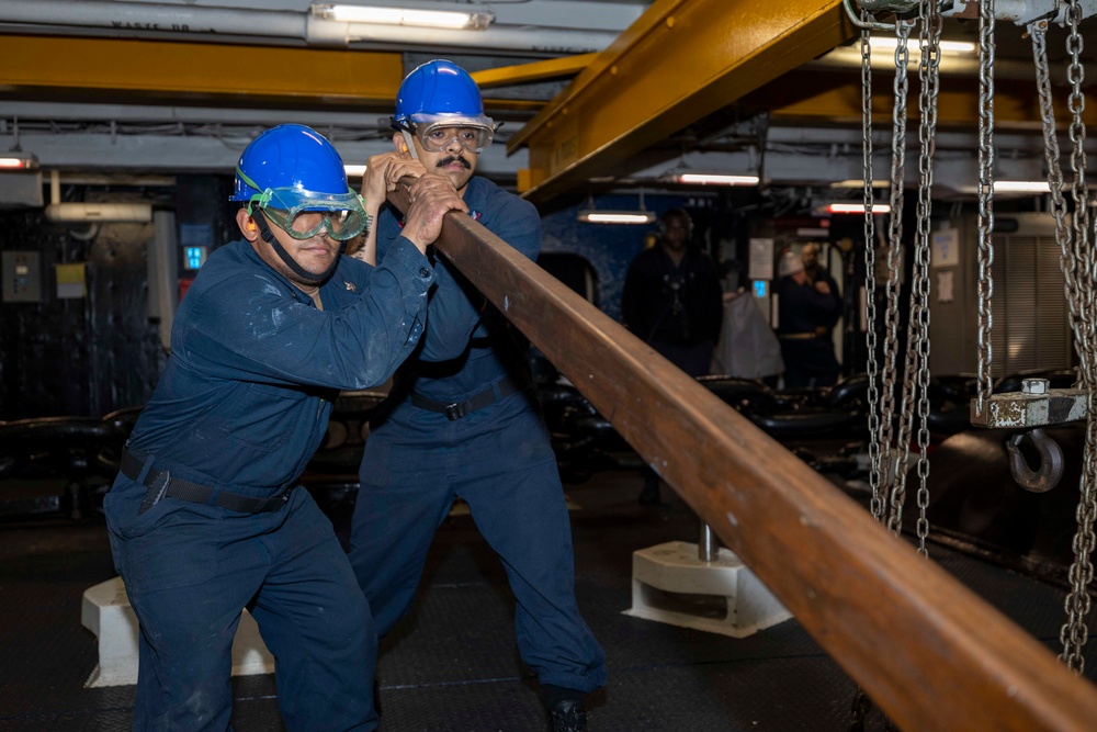 Daily Operations Aboard USS George H.W. Bush (CVN 77)