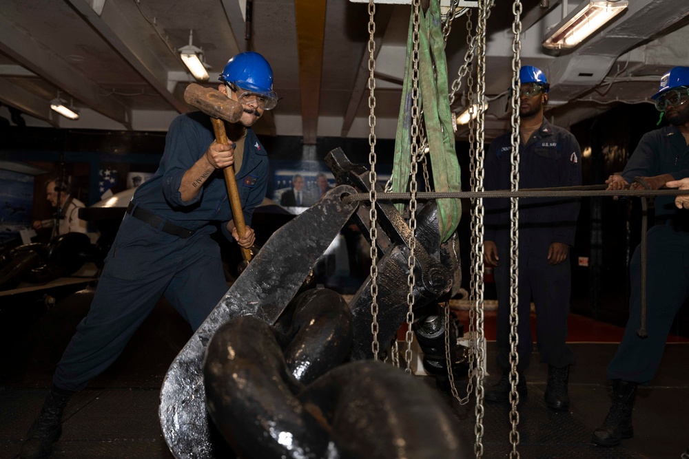Daily Operations Aboard USS George H.W. Bush (CVN 77)