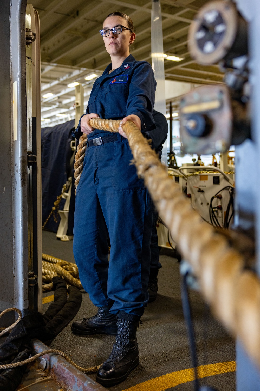 Daily Operations Aboard USS George H.W. Bush (CVN 77)