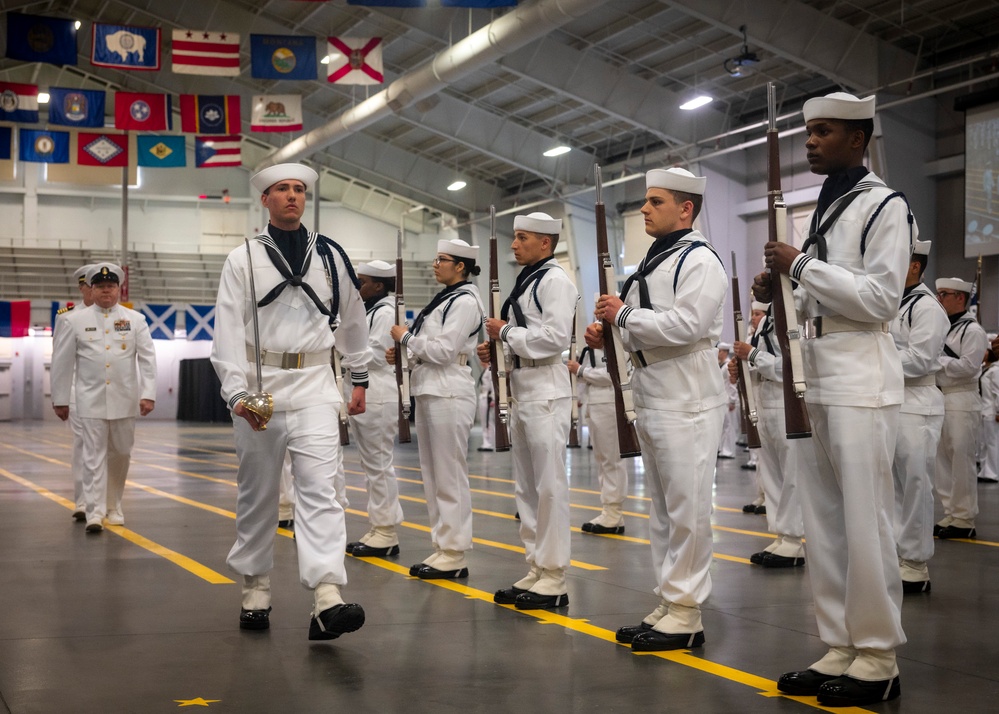 MCPON Attends RTC Graduation Ceremony