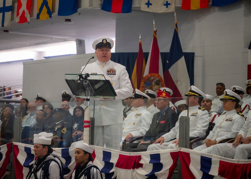 MCPON Attends RTC Graduation Ceremony