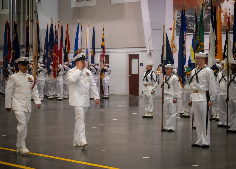 MCPON Attends RTC Graduation Ceremony