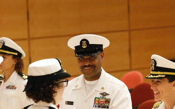 NMRC Conducts Summer Uniform Inspection
