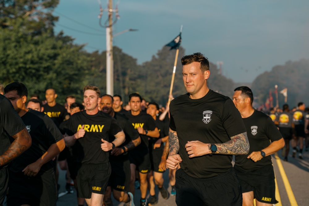 82nd Airborne Division All American Week 2025-Run