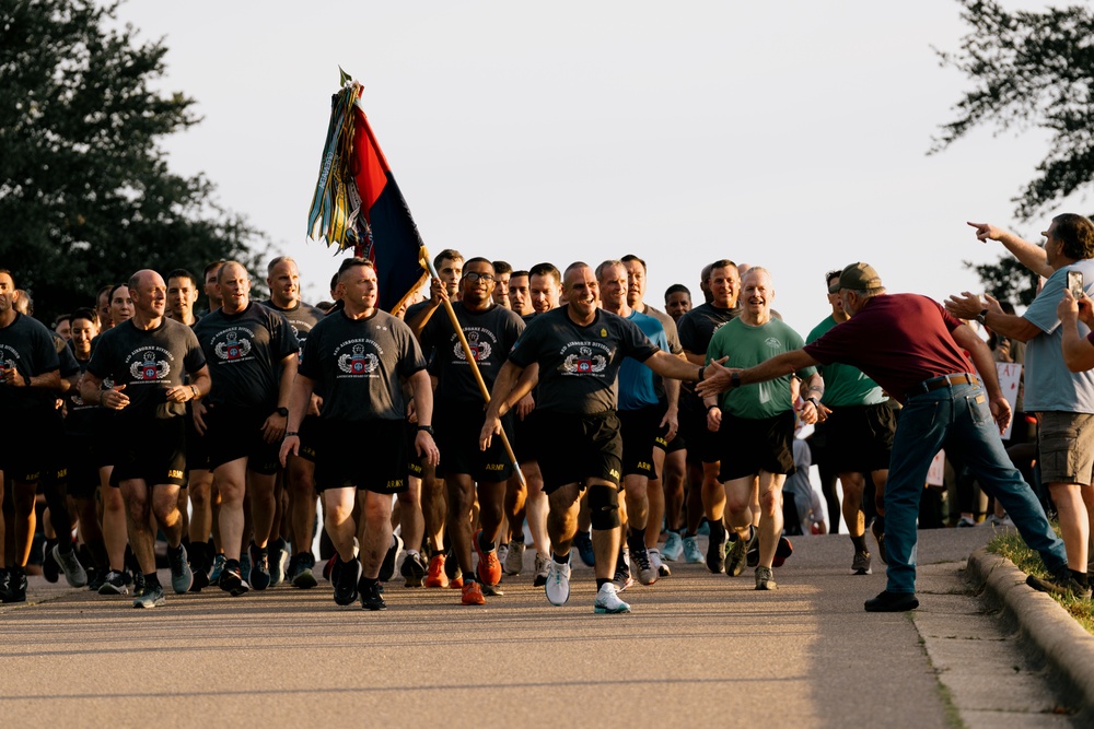 82nd Airborne Division All American Week 2025-Run