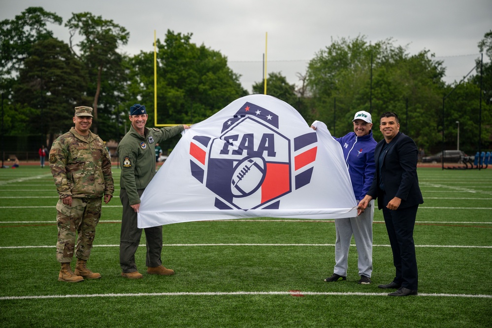 U.S., UK, French militaries compete in flag football 2025