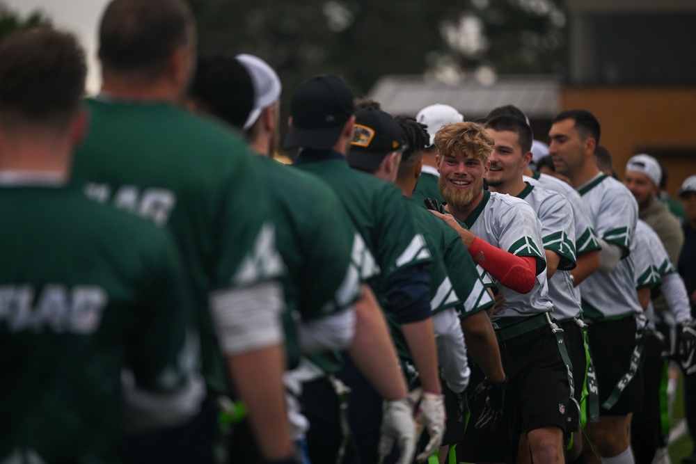 U.S., UK, French militaries compete in flag football tournament 2025