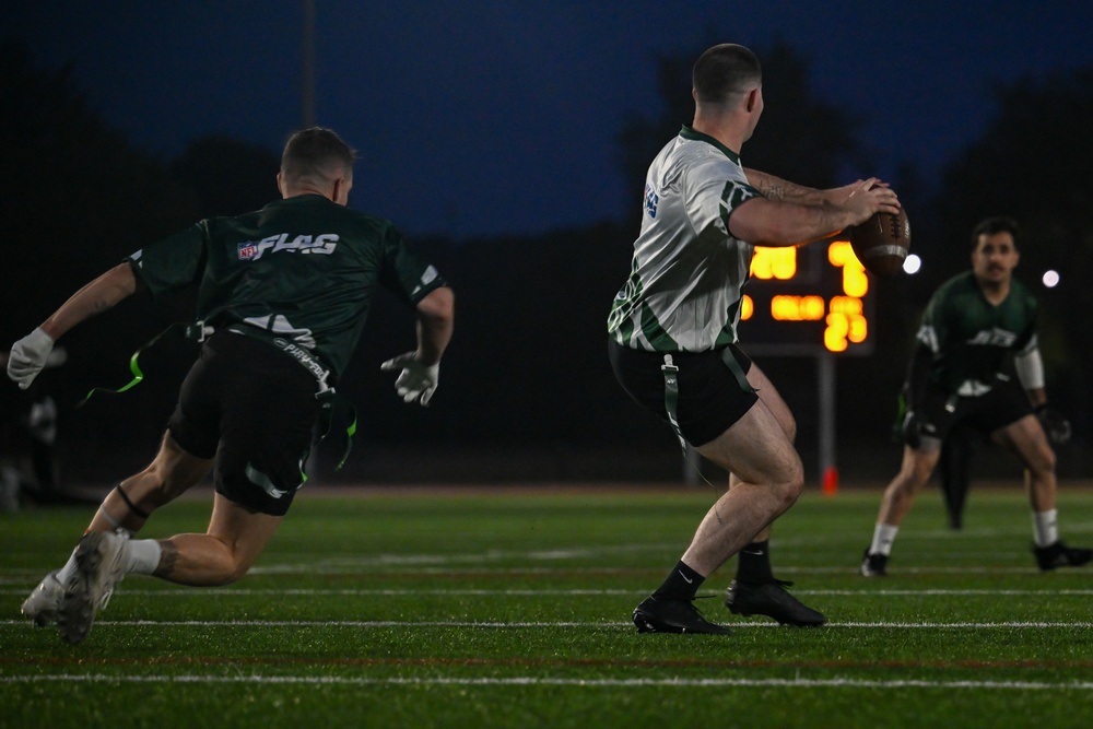 U.S., UK, French militaries compete in flag football tournament 2025