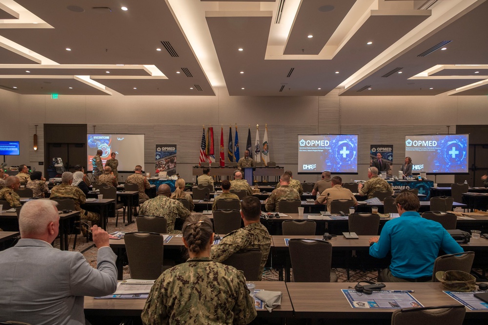 Operational Medical Systems team presents at U.S. Central Command’s 2025 Medical Security Cooperation Exchange