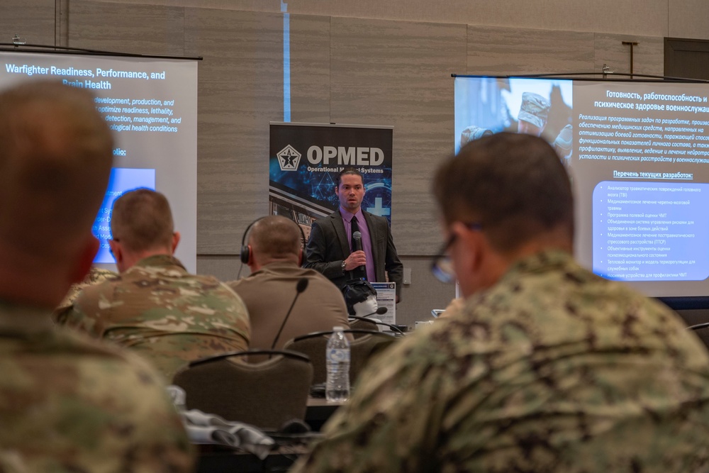 Operational Medical Systems team presents at U.S. Central Command’s 2025 Medical Security Cooperation Exchange
