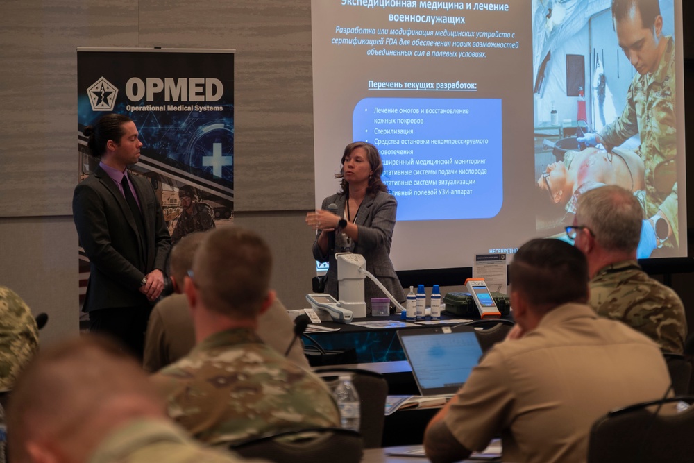 Operational Medical Systems team presents at U.S. Central Command’s 2025 Medical Security Cooperation Exchange