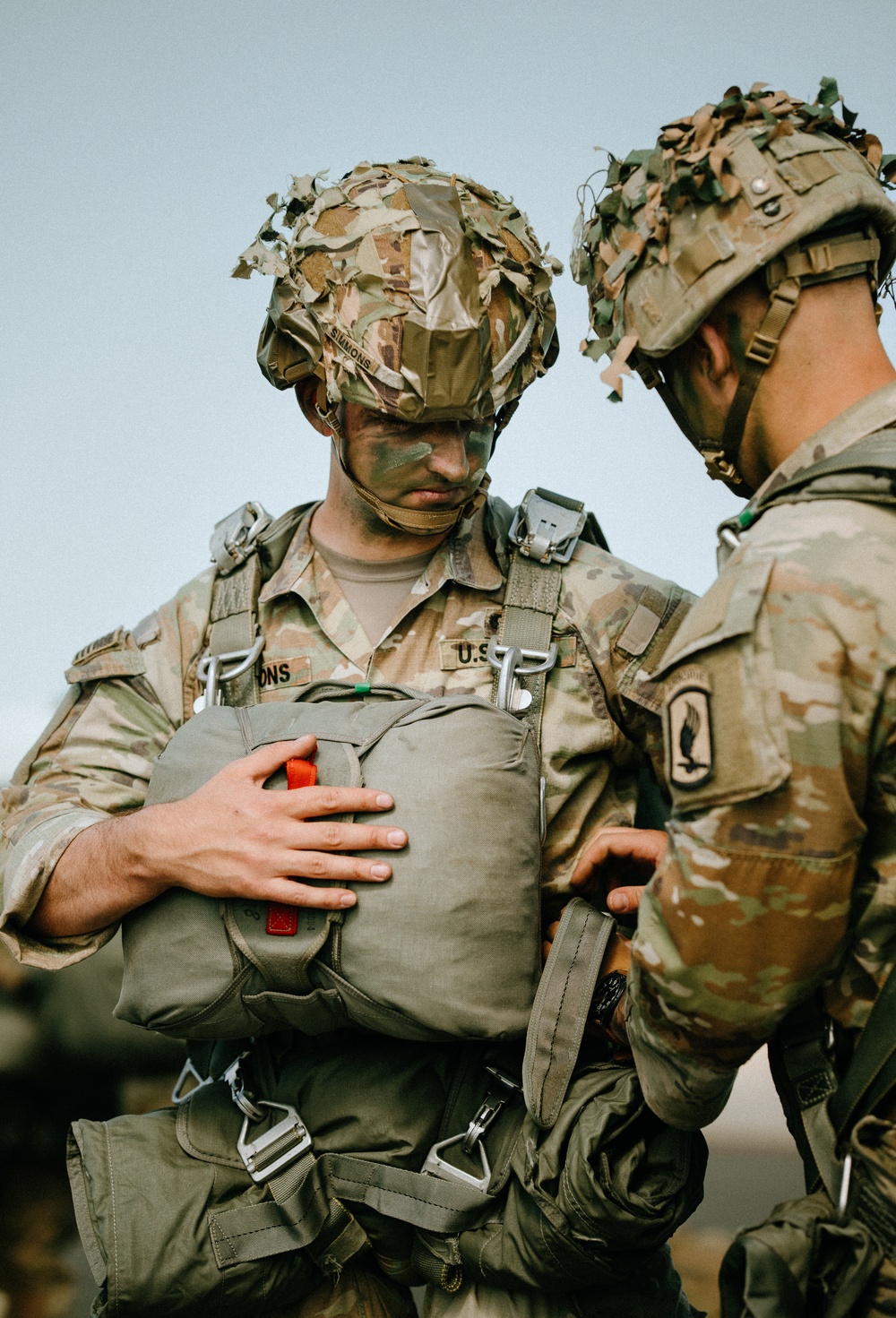 Sky Soldiers prepare to jump into Lithuania during Swift Response 2025