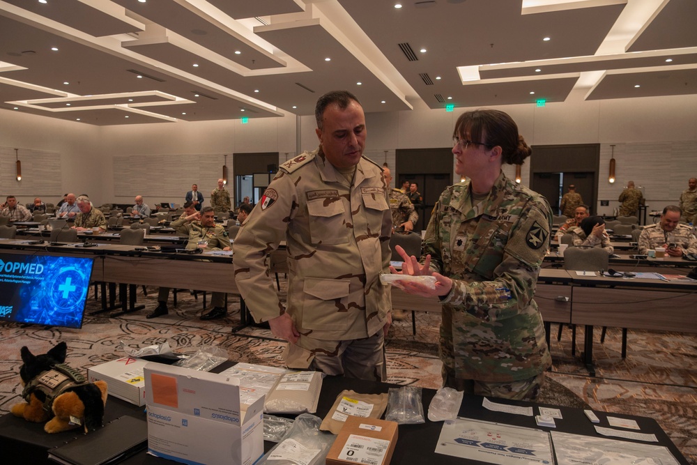 Operational Medical Systems team presents at U.S. Central Command’s 2025 Medical Security Cooperation Exchange