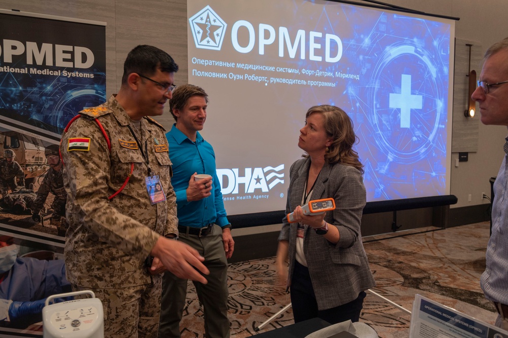 Operational Medical Systems team presents at U.S. Central Command’s 2025 Medical Security Cooperation Exchange