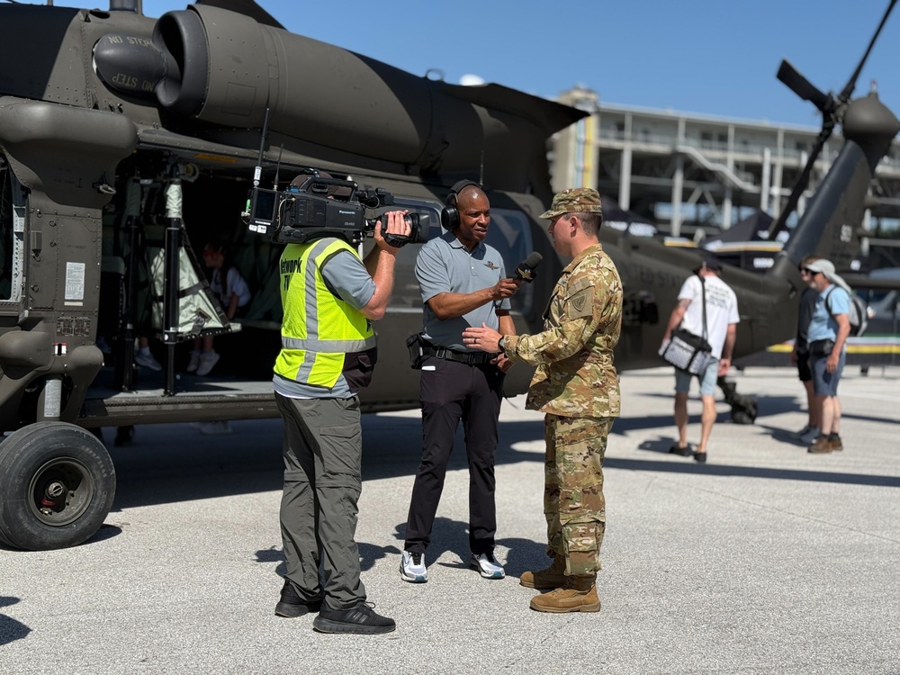 Troops showcase equipment, exhibits at IMS during Armed Forces Day weekend
