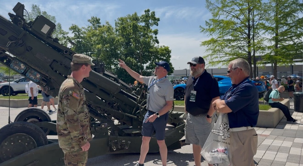 Troops showcase equipment, exhibits at IMS during Armed Forces Day weekend