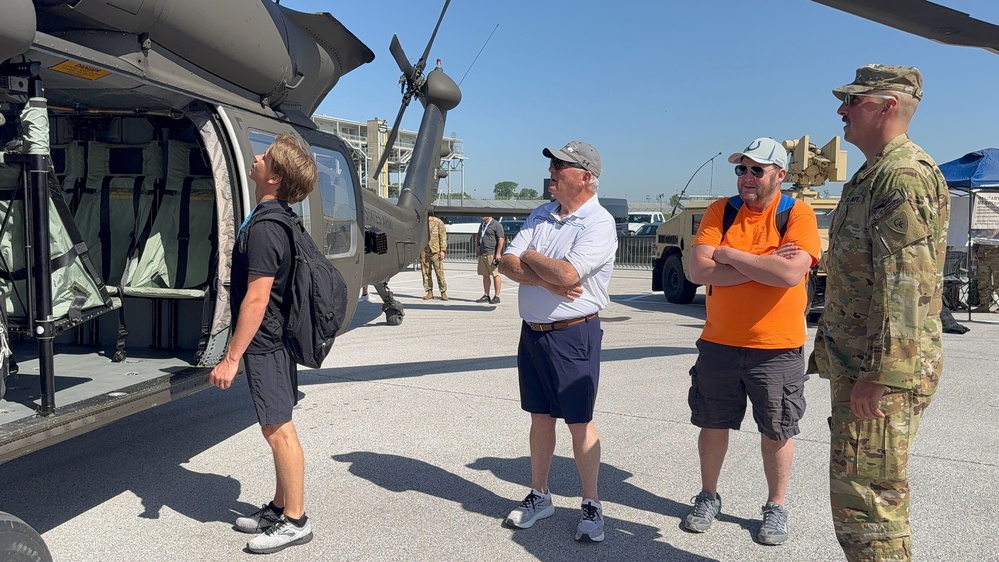 Troops showcase equipment, exhibits at IMS during Armed Forces Day weekend