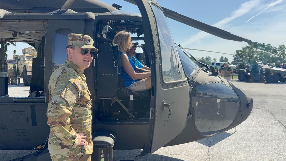 Troops showcase equipment, exhibits at IMS during Armed Forces Day weekend