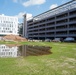 Construction work continues on the site of the Louisville VA Medical Center May 14, 2025