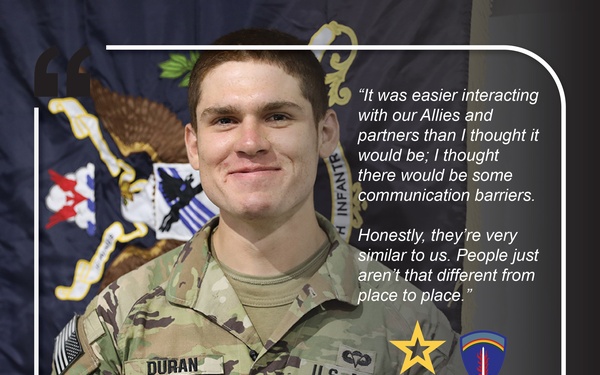 I'M A DEFENDER - Spc. Cainin Duran