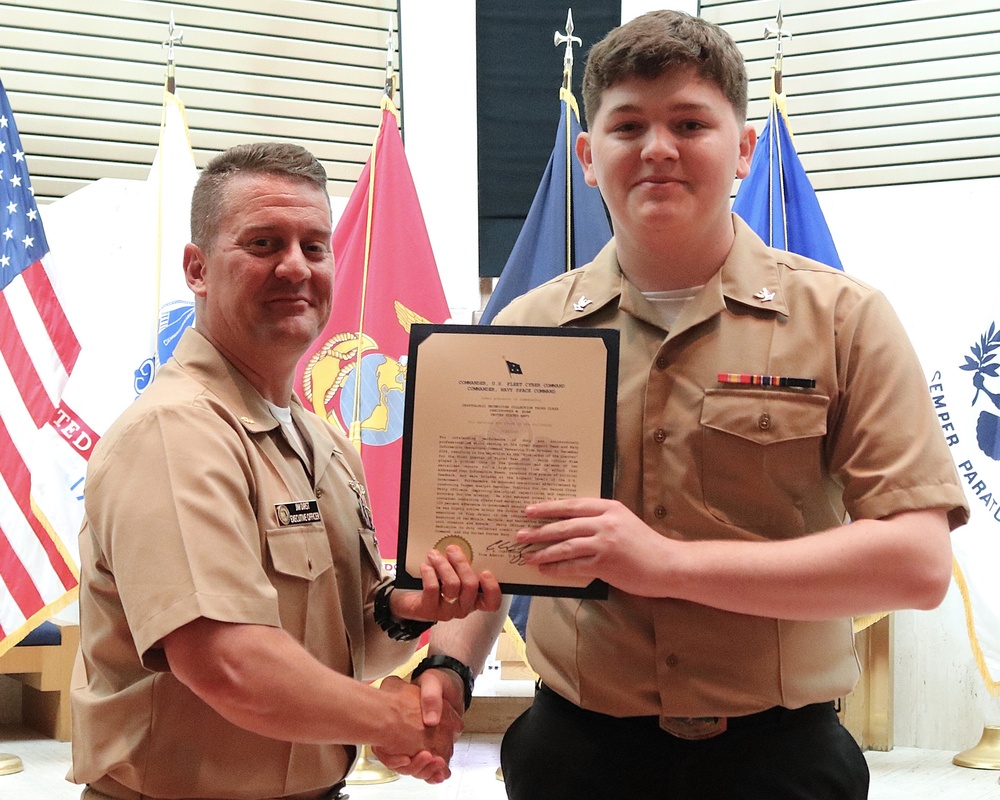 NIOC Pensacola Holds Awards Ceremony for the Month of May