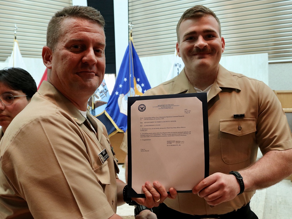 NIOC Pensacola Holds Awards Ceremony for the Month of May