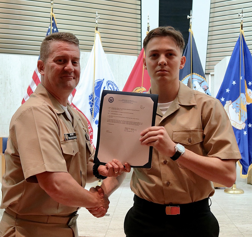 NIOC Pensacola Holds Awards Ceremony for the Month of May