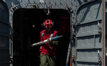 22nd MEU | VMM-263 (REIN) Building Rockets Aboard USS Iwo Jima