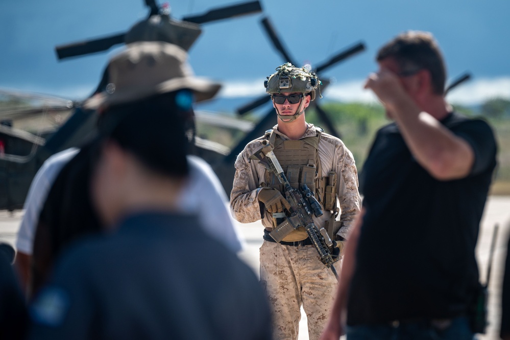DoD supports interagency partners during illegal alien arrival flight