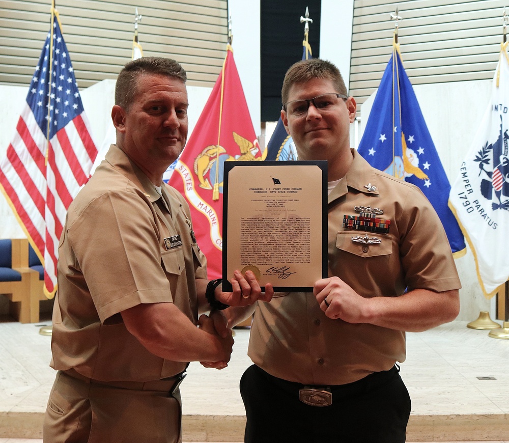 NIOC Pensacola Holds Awards Ceremony for the Month of May