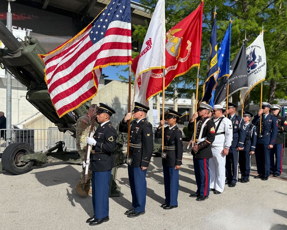 One Oath, Many Futures: Indiana's Joint Enlistment Ceremony at the Indianapolis Motor Speedway