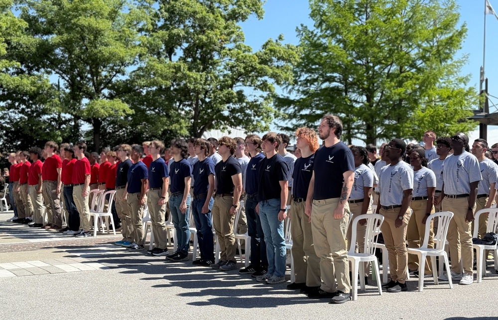 One Oath, Many Futures: Indiana's Joint Enlistment Ceremony at the Indianapolis Motor Speedway