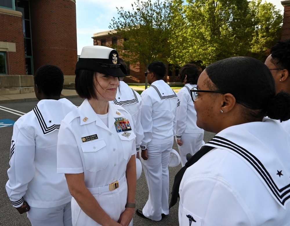 Navy Medicine Readiness and Training Command New England Conducts Uniform Inspection