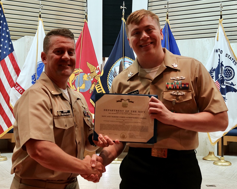 NIOC Pensacola Holds Awards Ceremony for the Month of May