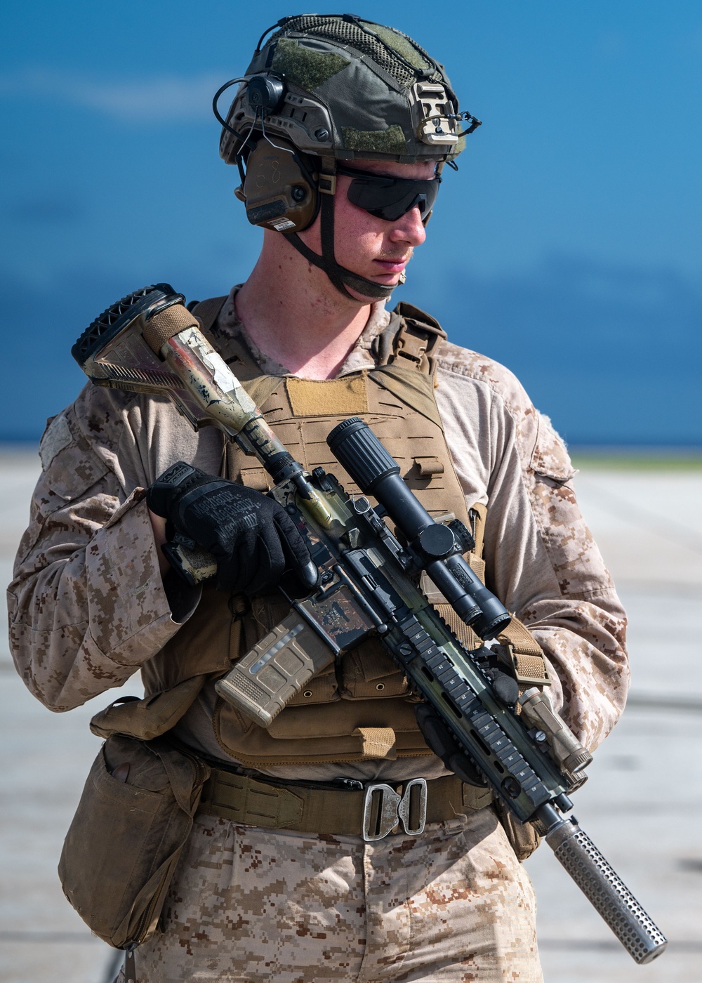 DoD supports interagency partners during illegal alien arrival flight