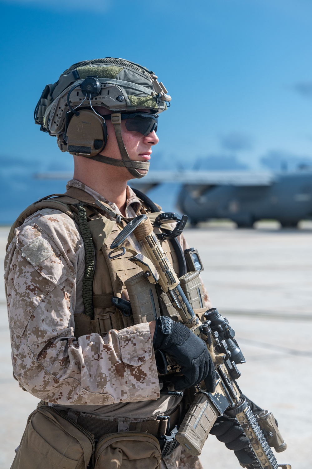 DoD supports interagency partners during illegal alien arrival flight
