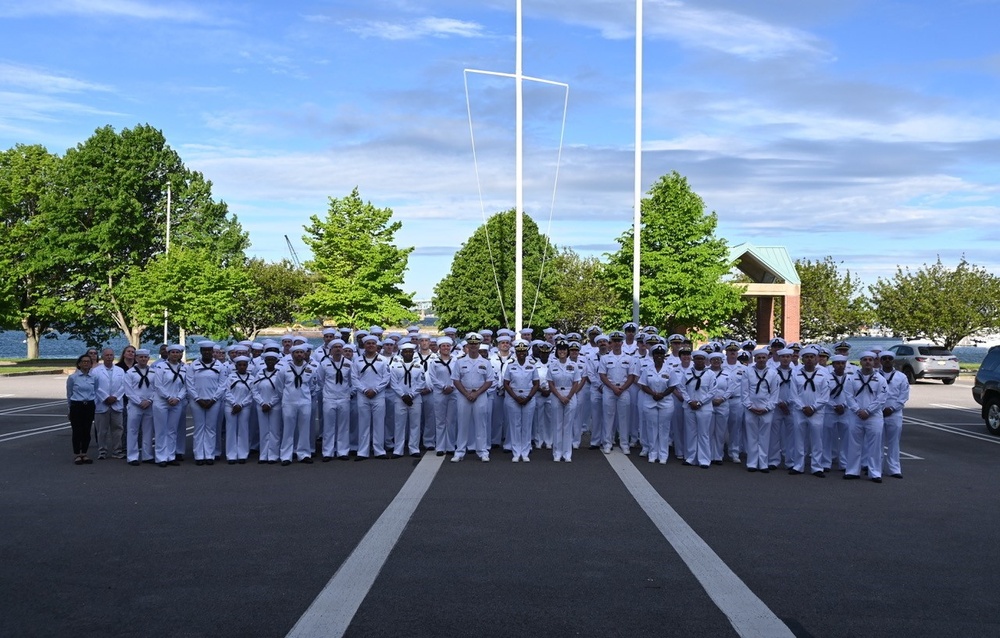 Navy Medicine Readiness and Training Command New England Conducts Uniform Inspection.