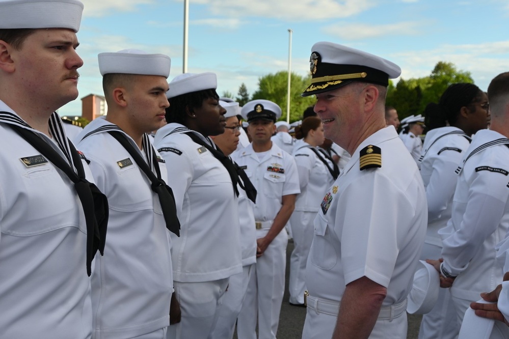 Navy Medicine Readiness and Training Command New England Conducts Uniform Inspection.