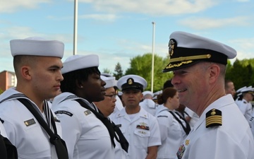 Navy Medicine Readiness and Training Command New England Conducts Uniform Inspection.