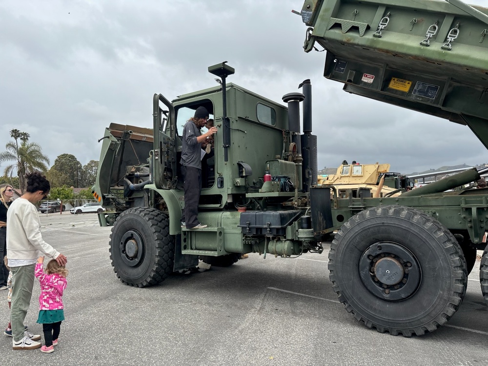 NCG 1 Participates in Buena High School Touch a Truck