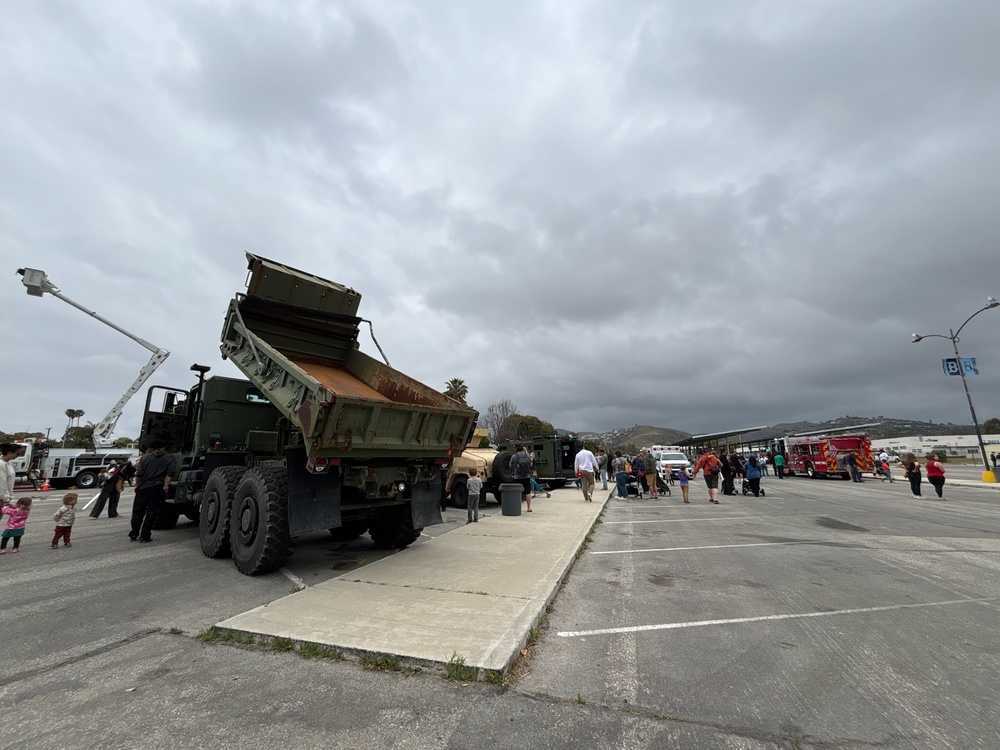 NCG 1 Participates in Buena High School Touch a Truck