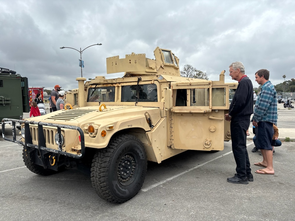 NCG 1 Participates in Buena High School Touch a Truck
