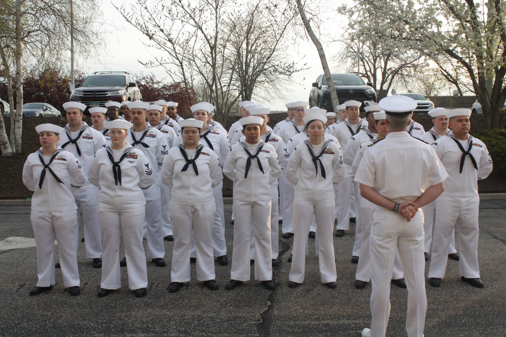 Navy Medicine Readiness and Training Unit Groton Conducts Uniform Inspection