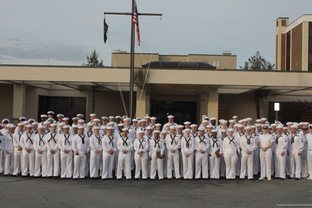 Navy Medicine Readiness and Training Unit Groton Conducts Uniform Inspection